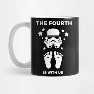 The Fourth Is With Us Mug